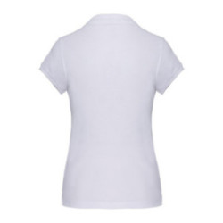 Polo femme manches courtes Kariban® blanc