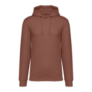 Sweat-shirt mixte capuche coton bio polyester recyclé Native Spirit®