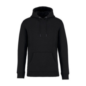 Sweat-shirt mixte capuche coton bio polyester recyclé Native Spirit®