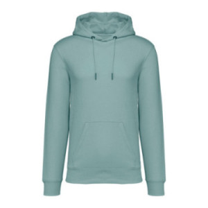 Sweat-shirt mixte capuche coton bio polyester recyclé Native Spirit®