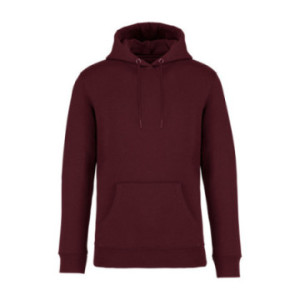 Sweat-shirt mixte capuche coton bio polyester recyclé Native Spirit®
