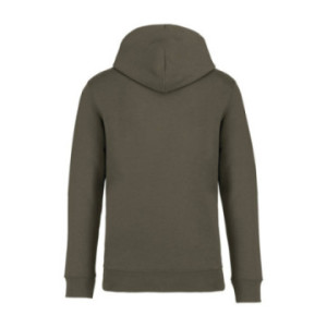 Sweat-shirt mixte capuche coton bio polyester recyclé Native Spirit®