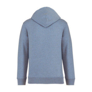 Sweat-shirt mixte capuche coton bio polyester recyclé Native Spirit®