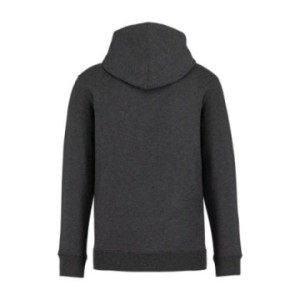 Sweat-shirt mixte capuche coton bio polyester recyclé Native Spirit®