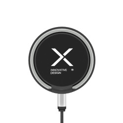 Chargeur à induction recylé MagSafe™ 15 W avec logo lumineux SCX®