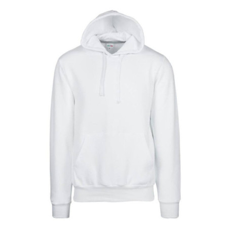 Sweat-shirt mixte à capuche Vesti® blanc