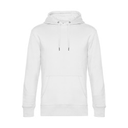 Sweat-shirt à capuche mixte B&C® King blanc