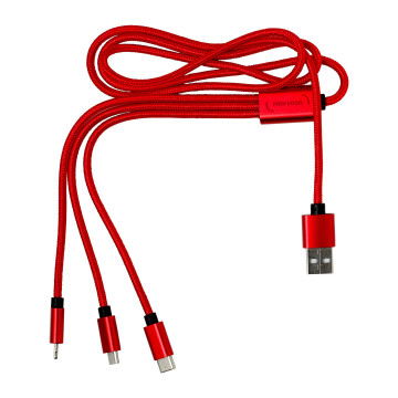 Câble de charge long 7,5W à entrée simple USB