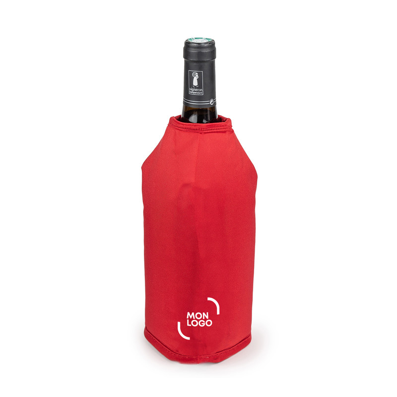 Rafraîchisseur extensible pour vins & champagnes Peugeot® Frizz rouge