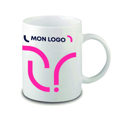 Mug en céramique impression quadri 300 mL