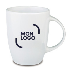  Mug en céramique blanc 250 mL