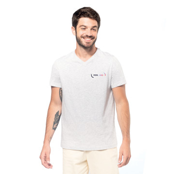 Tee-shirt homme Kariban® col V blanc