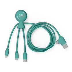 Câble de charge long 12W matières recyclées Xoopar®