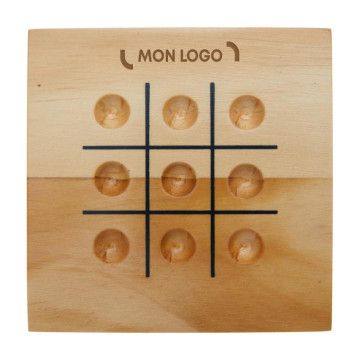 Jeu de morpions en bois