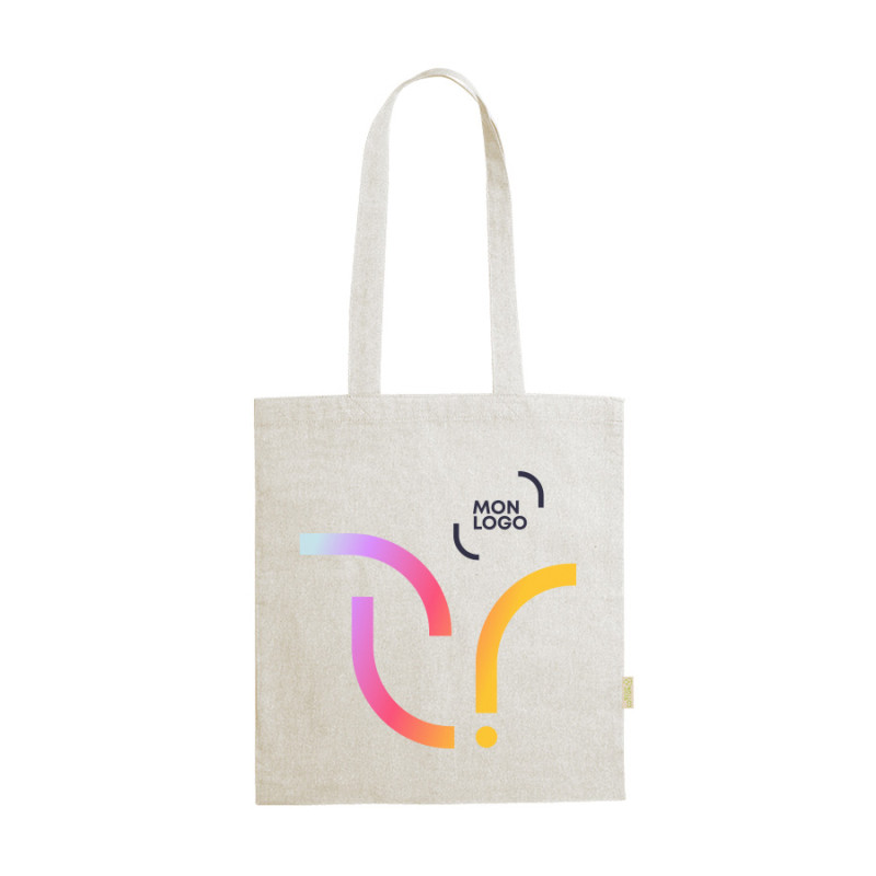 Sac en coton recyclé 120 g/m²