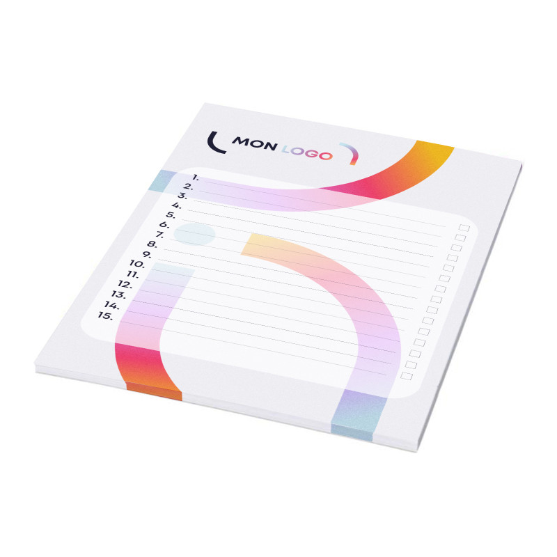 Bloc-notes A5 sans couverture 100 feuilles