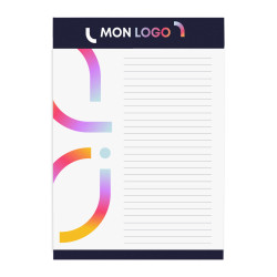 Bloc-notes A4 sans couverture 100 feuilles