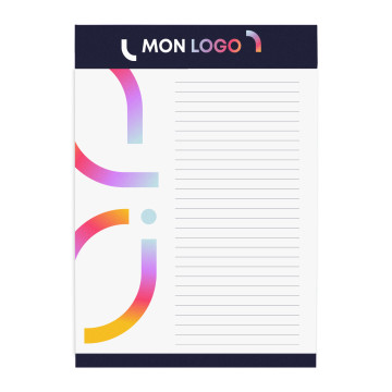 Bloc-notes A4 sans couverture 100 feuilles