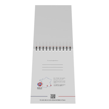 Carnet EcoNoteBook réutilisable A7 en carton PEFC