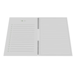 Carnet EcoNoteBook réutilisable A5 en carton PEFC