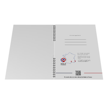 Carnet EcoNoteBook réutilisable A5 en carton PEFC