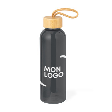 Bouteille en rPET et bambou 650 mL