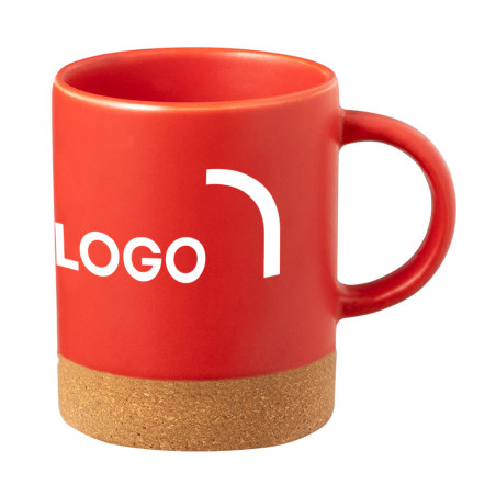 Tasse en céramique et liège 350 mL