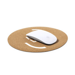 Tapis de souris rond en liège