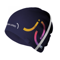 Bonnet avec bande réfléchissante sublimation