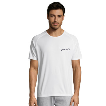 Tee-shirt homme blanc Express Sol's® Sporty