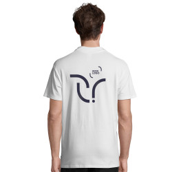 Polo homme blanc Express Sol's® Spring II