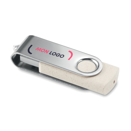 Clé USB paille de blé 4 Go Twister