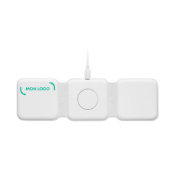 Station de charge pliable 3 en 1 à induction