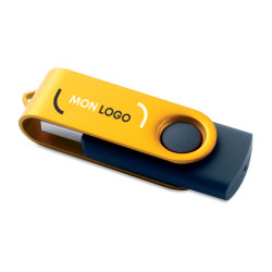 Clé USB gomme noire 2 Go Twister