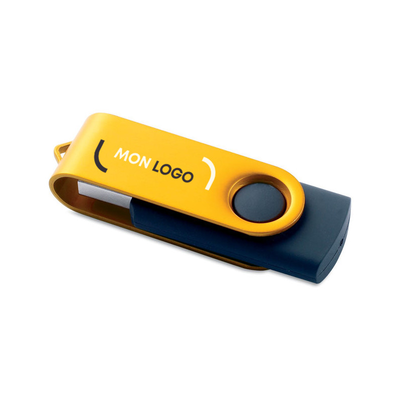 Clé USB gomme noire 2 Go Twister