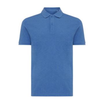 Polo mixte en coton bio et coton recyclé Iqoniq®