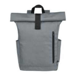 Sac à dos ordinateur roll top en rPET GRS