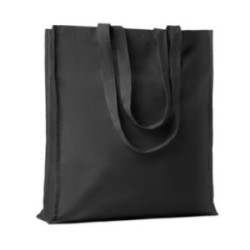 Sac en coton avec soufflets 140 g/m2