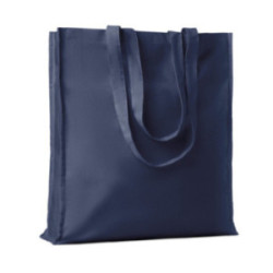 Sac en coton avec soufflets 140 g/m2