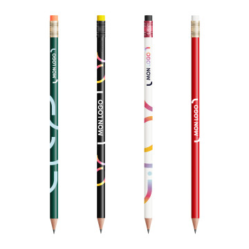 Crayon de papier résine recyclée avec gomme Ecolutions BIC®