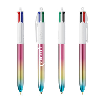 Stylo bille Bic® 4 couleurs Gradient