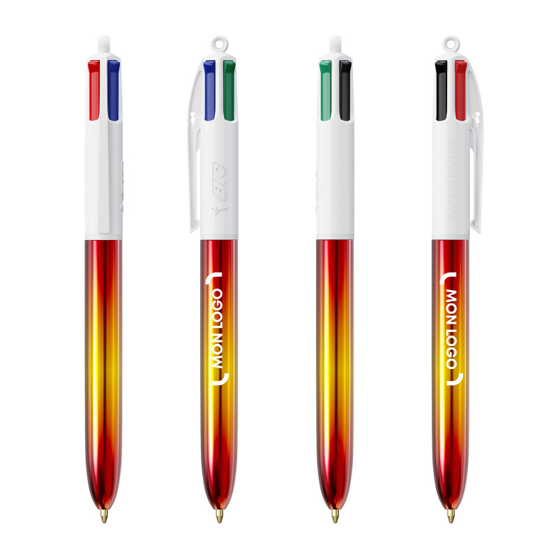 Stylo 4 couleurs Bic® Flags