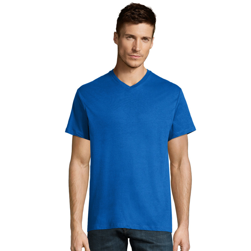 Tee-shirt homme Sol's® Victory col V couleur