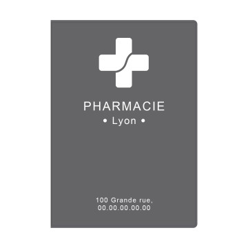 Garde-ordonnances et porte-cartes standard éco recyclé marq 1 coul