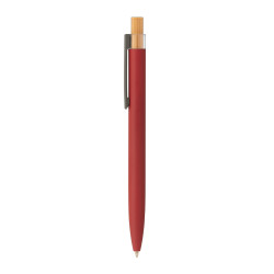 Stylo bille en bambou et aluminium recyclé gravure laser
