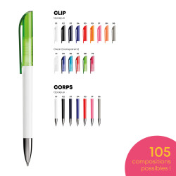 Stylo bille Bic® Super Clip Advance