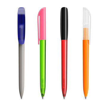 Stylo Bic® Super Clip classique marquage 1 couleur