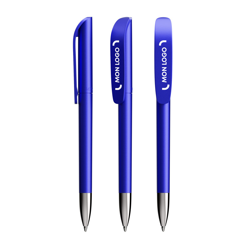 Stylo bille Bic® Super Clip glacé Advance