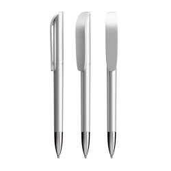 Stylo bille Bic® Super Clip glacé Advance