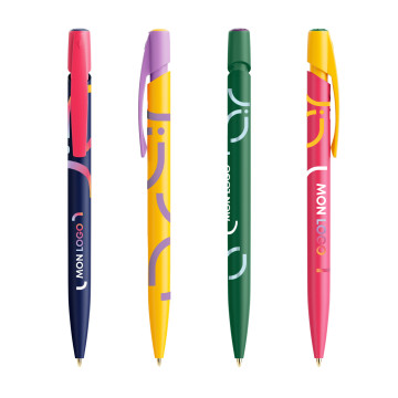 Stylo Bic® Media Clic classique marquage quadri